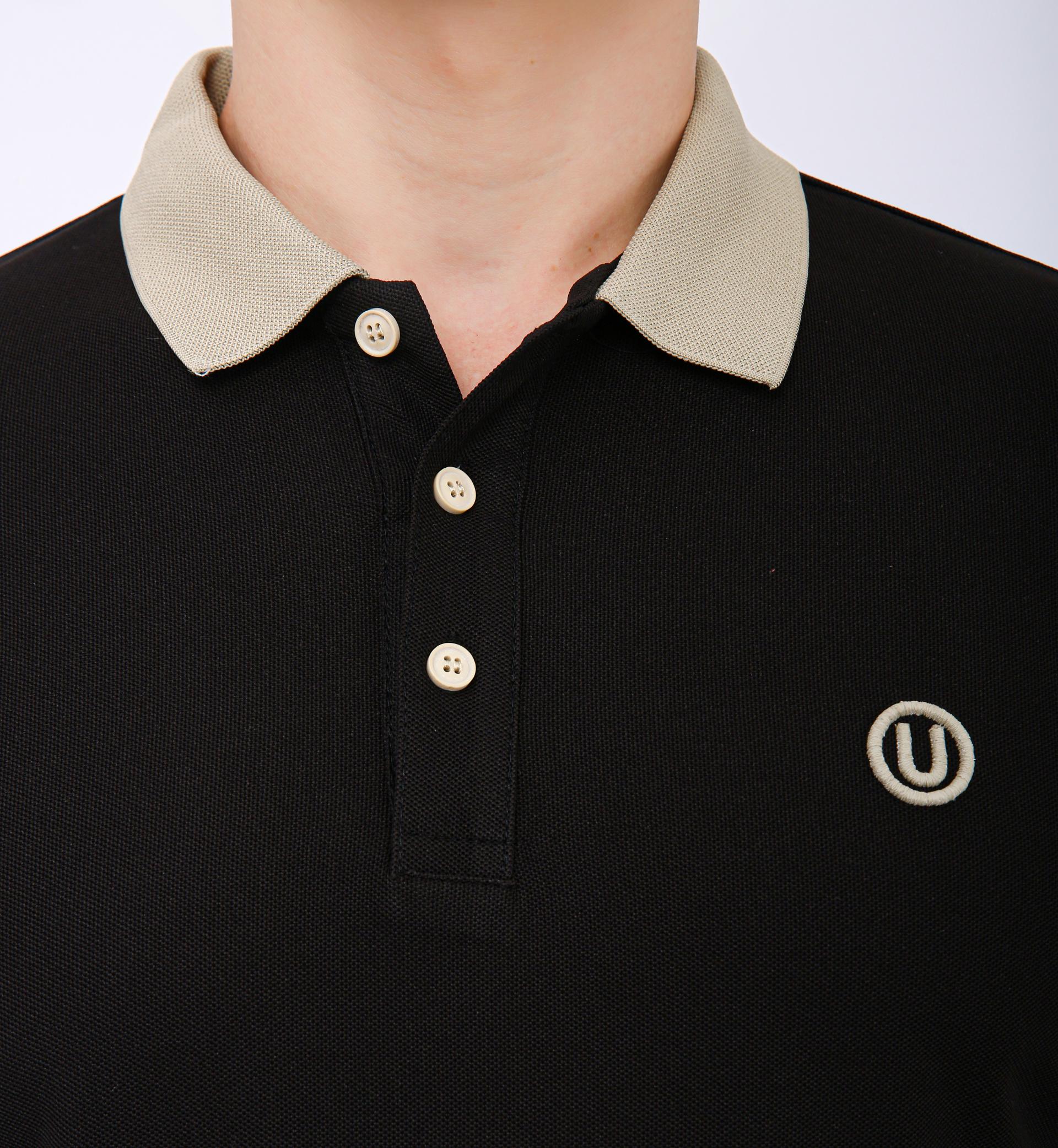 Men's Premium Polo T-Shirt - Black