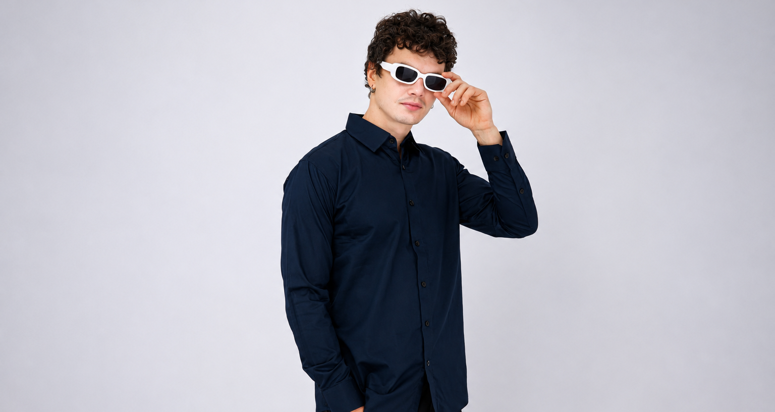 Textured Luxury with a Geometric Knit Polo