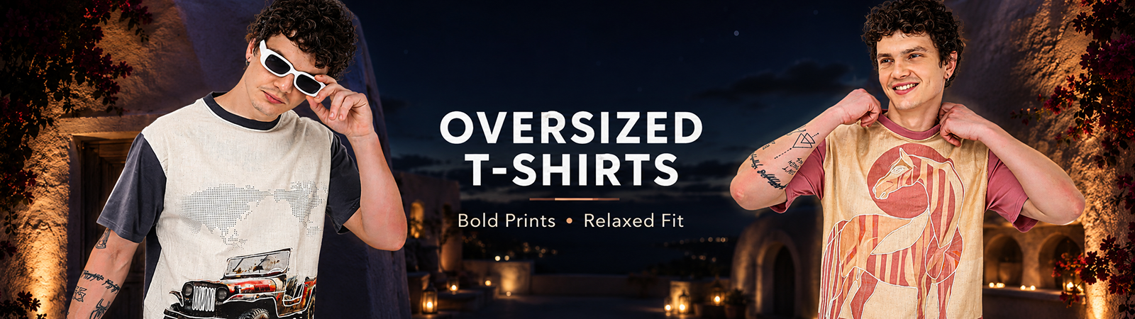 Oversized Half Sleeve T-Shirt