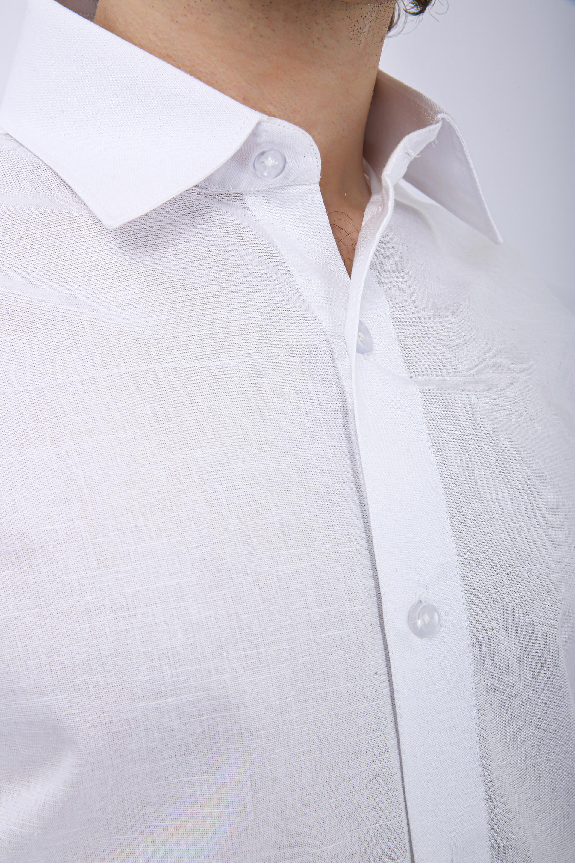Premium Formal Cotton Shirt - White