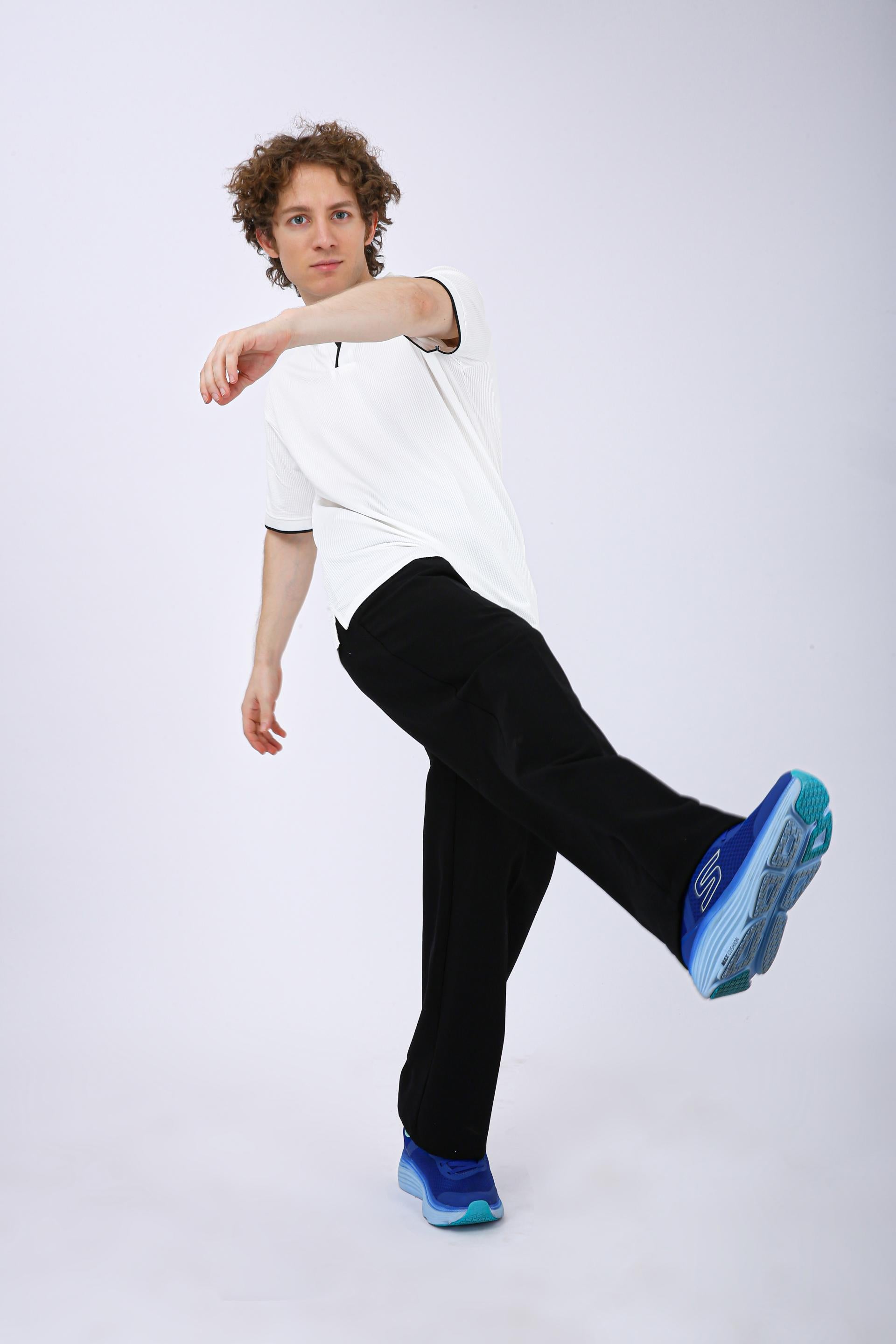 Men's Premium Tipped Polo T-Shirt - White