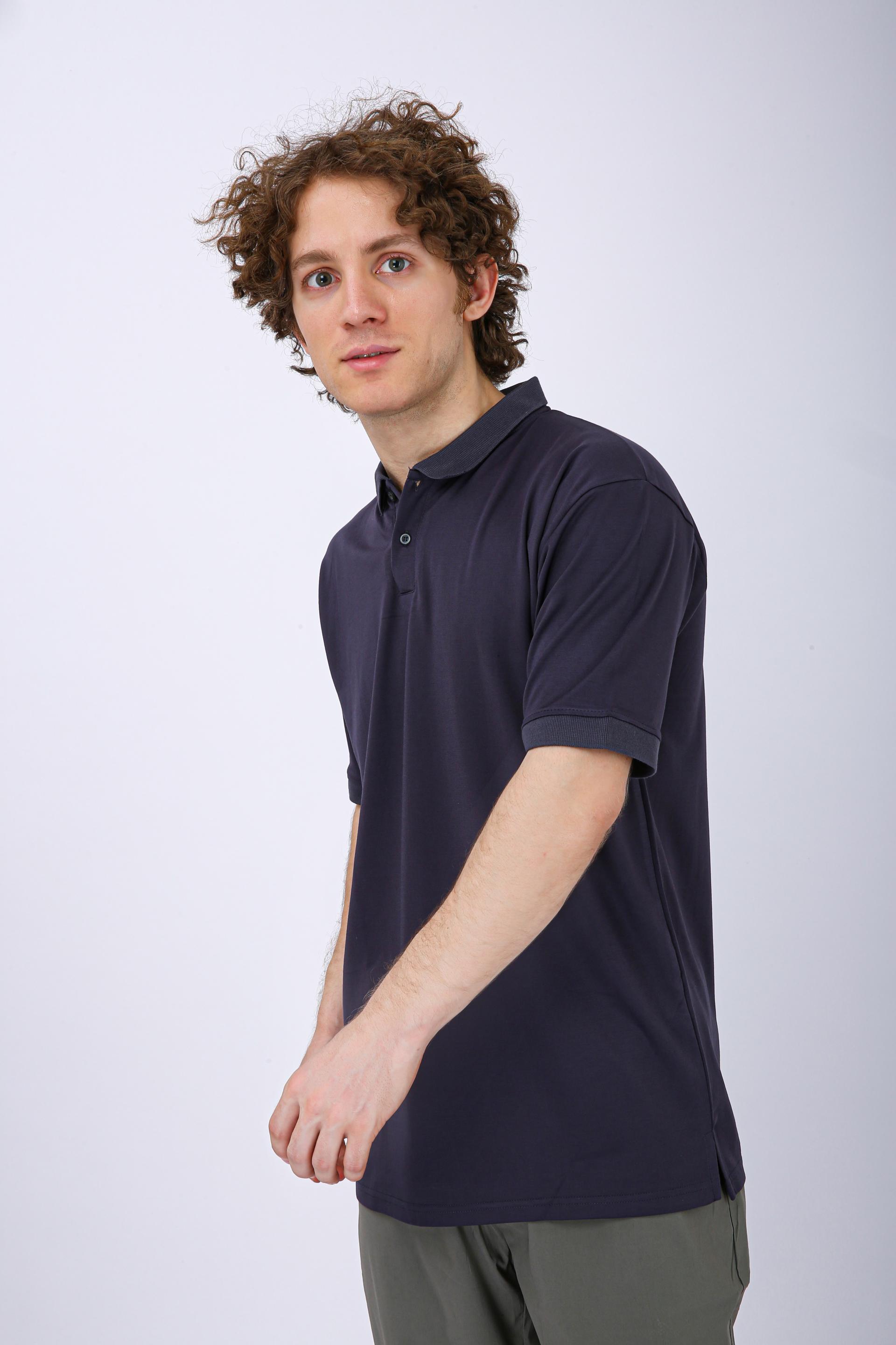 Men's Premium Half Sleeve Polo T-Shirt - Grey