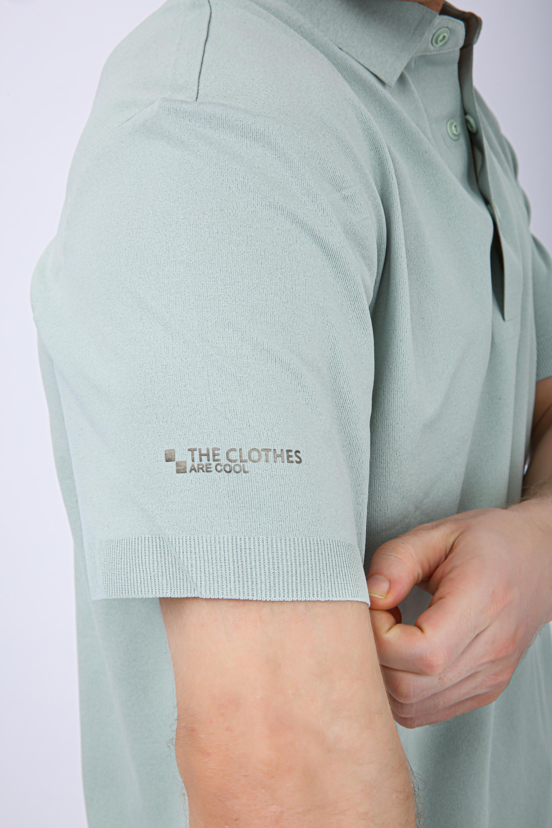 Men's Premium Solid Polo T-Shirt - Sea Green