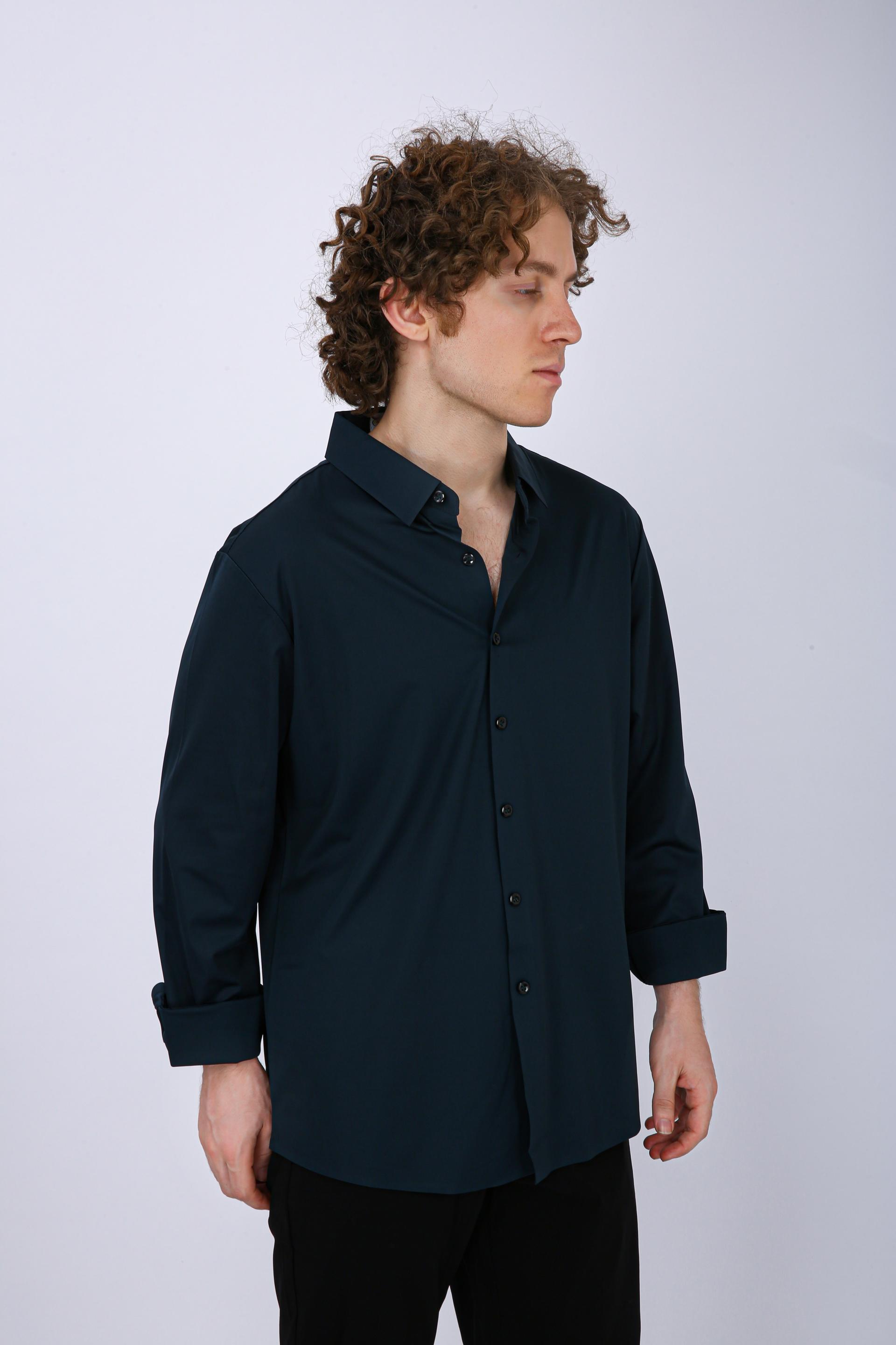 Premium Solid Formal Shirt  - Morepich