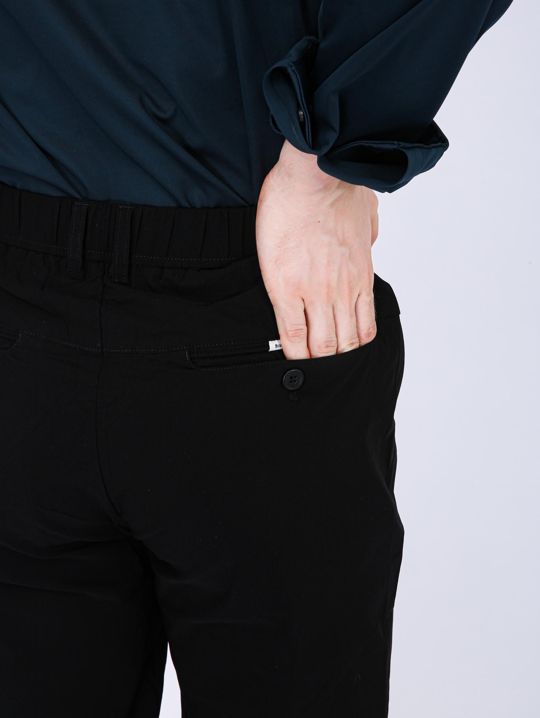 Men's Premium Drawstring Casual Trousers - Black