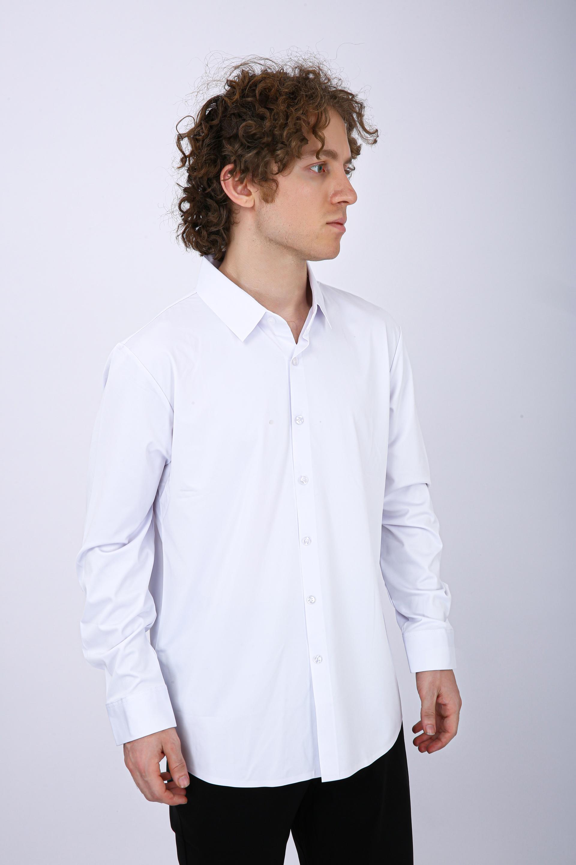 Premium Solid Formal Shirt  - White
