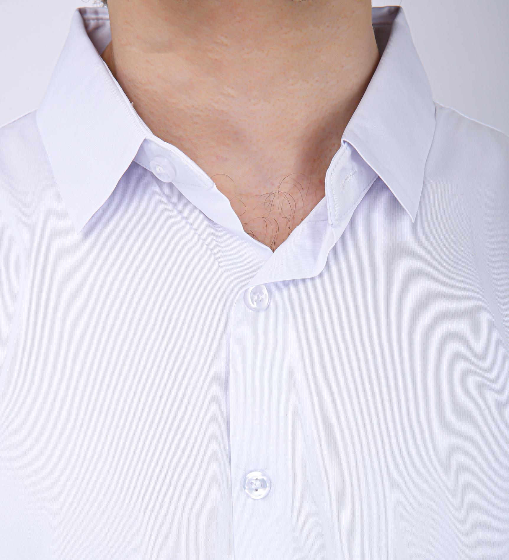 Premium Solid Formal Shirt  - White