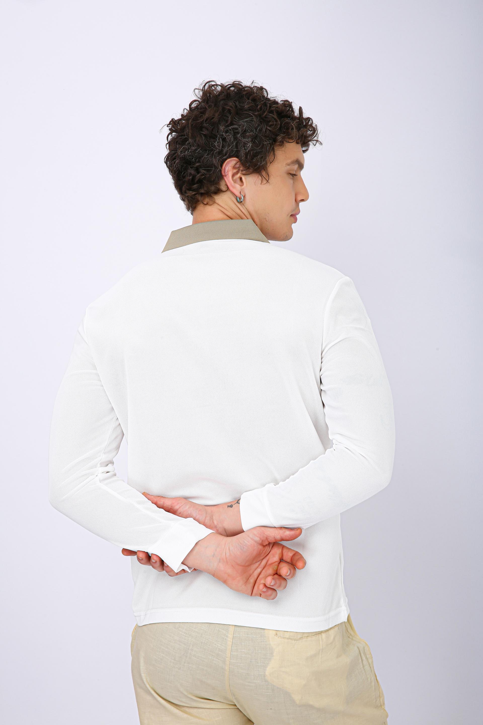 Men's Premium Polo T-Shirt - White