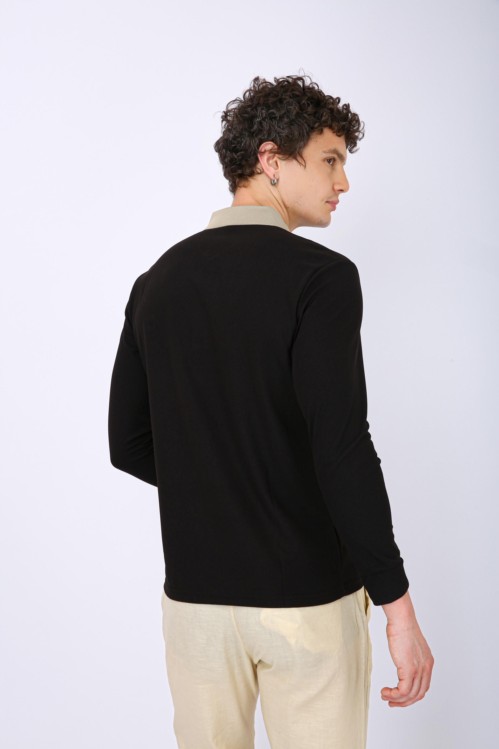 Men's Premium Polo T-Shirt - Black