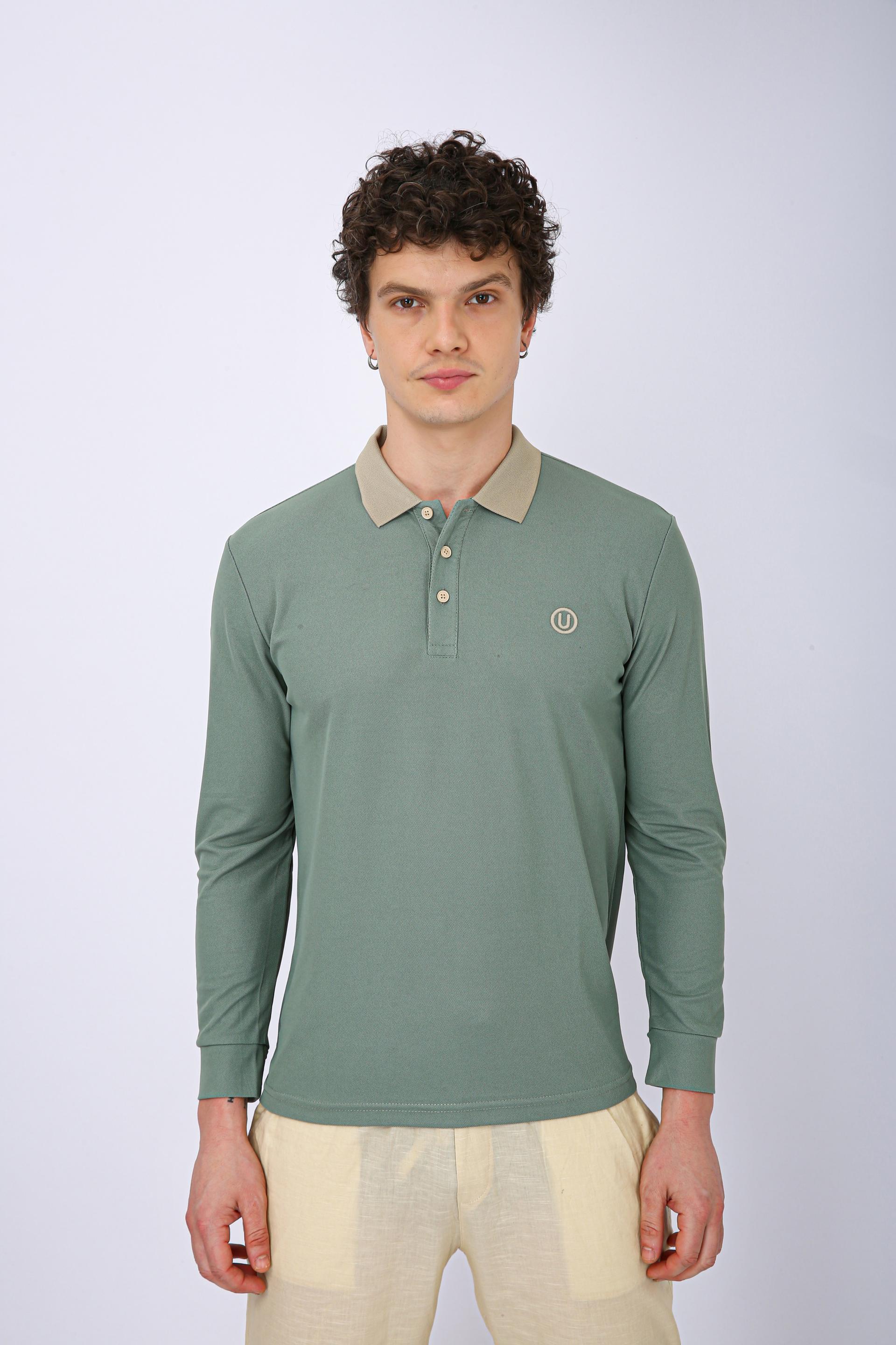 Men's Premium Polo T-Shirt - Olive