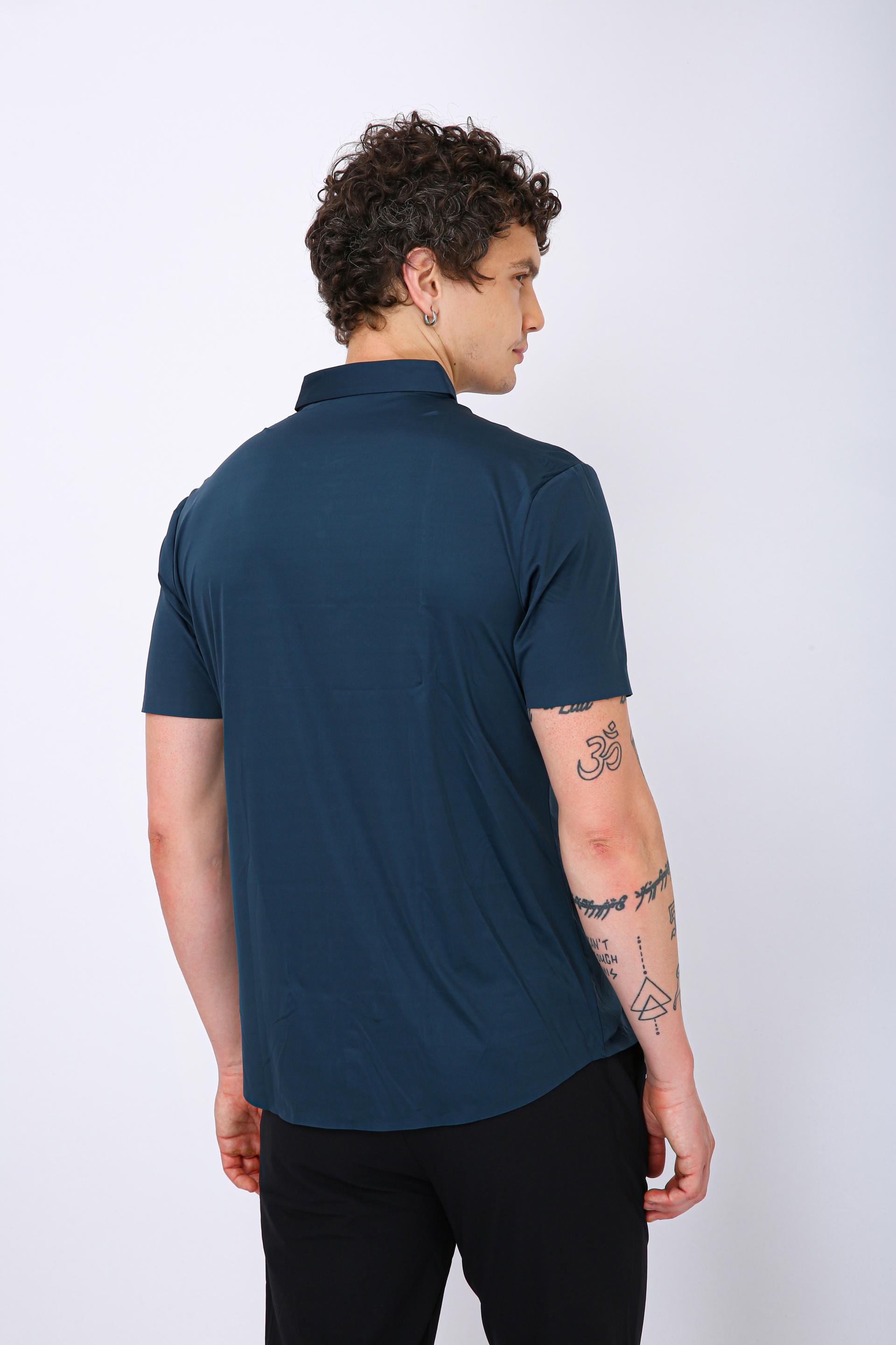 Men's Premium Solid Half Formal Shirt - Morpich